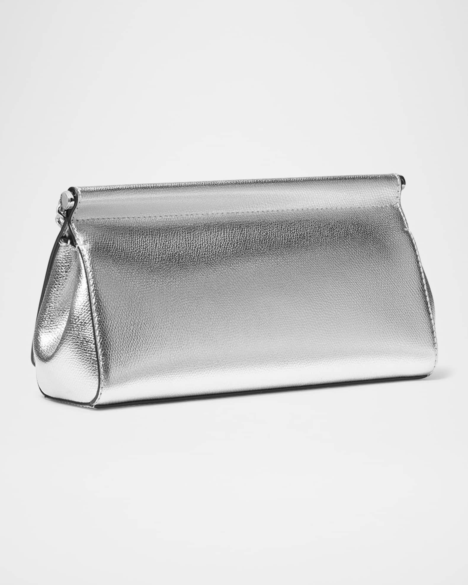Carmine Medium Leather Clutch Bag Product Image