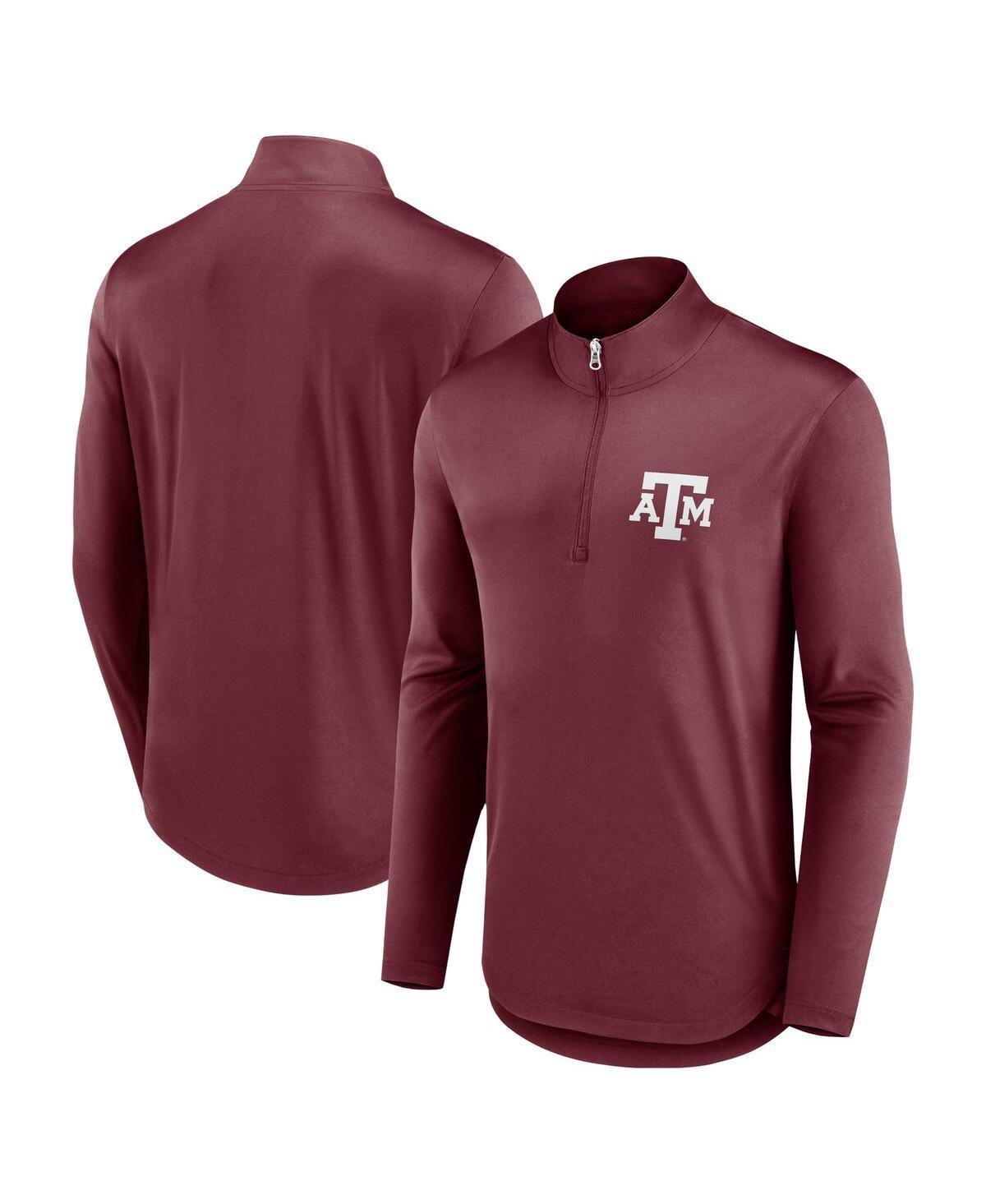 Mens Fanatics Branded Dallas Cowboys Quarterback Quarter-Zip Top Blue Product Image