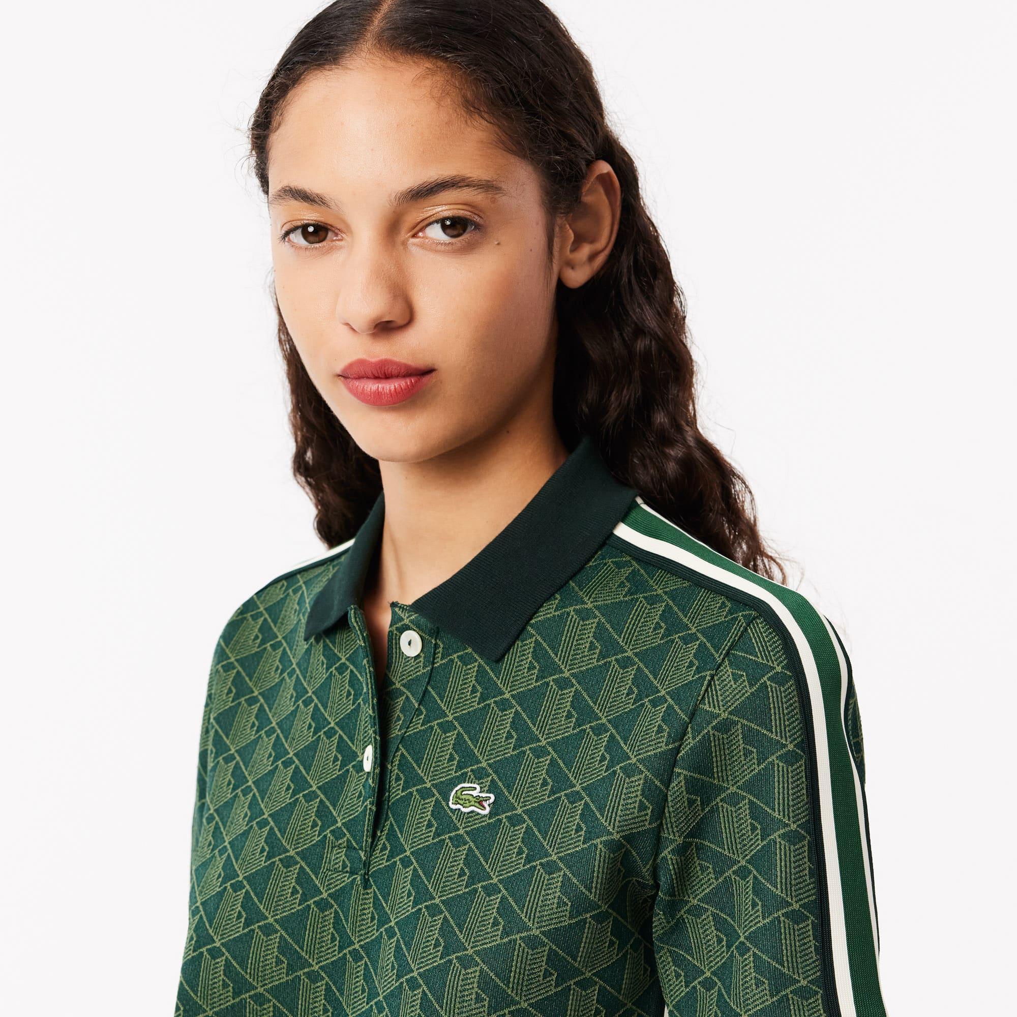 Women's Slim Fit Monogram Polo Product Image