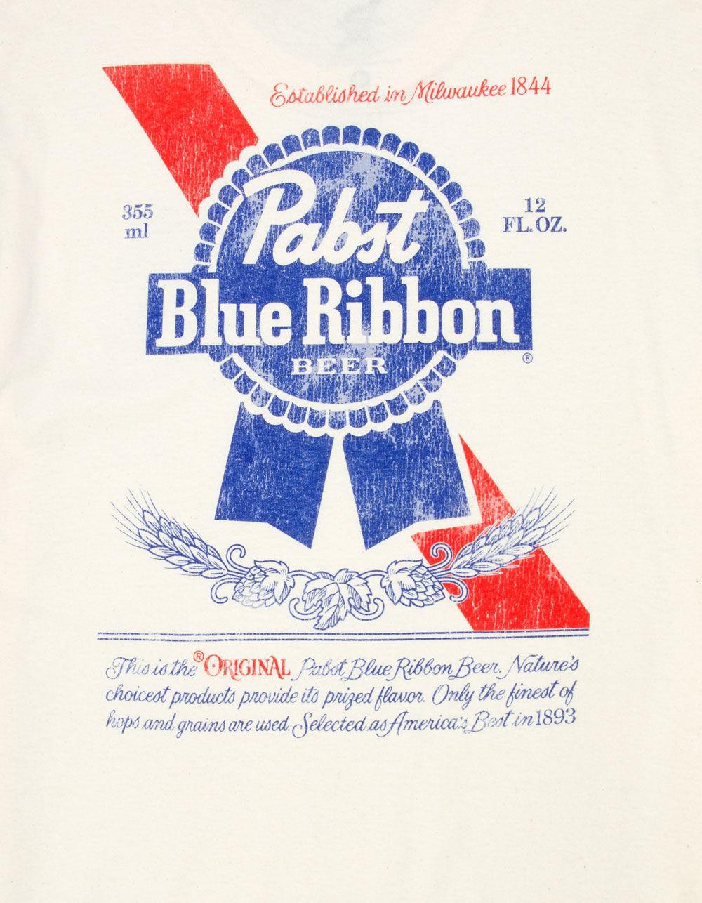 PABST BLUE RIBBON Logo Mens Tee Product Image