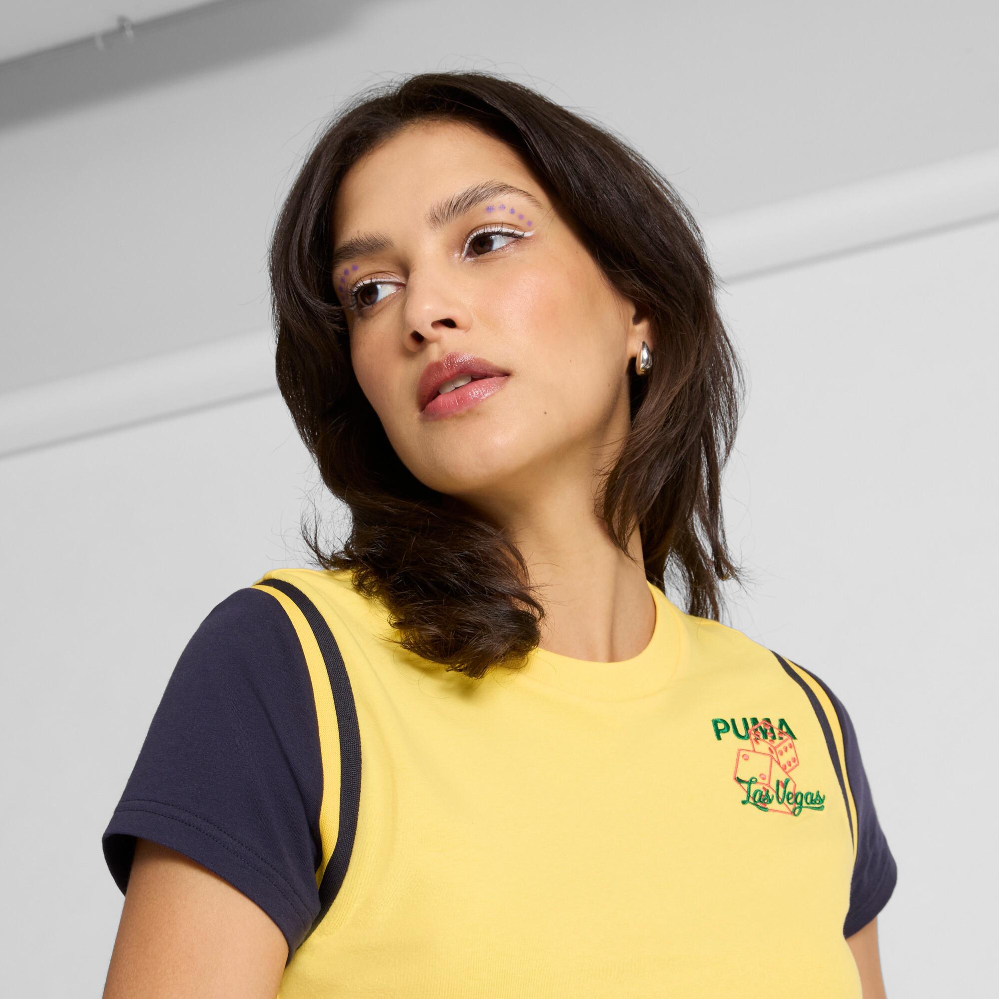 PUMA WARDROBE ESS LV Baby Women's T-Shirt Product Image