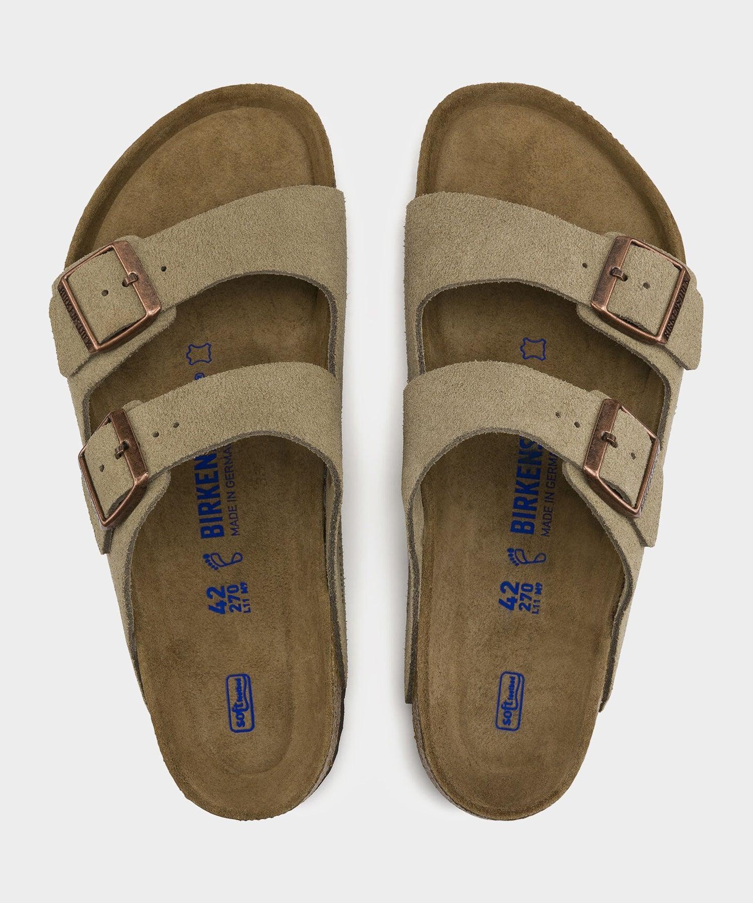 Birkenstock Arizona Soft-Footbed in Taupe Suede Product Image