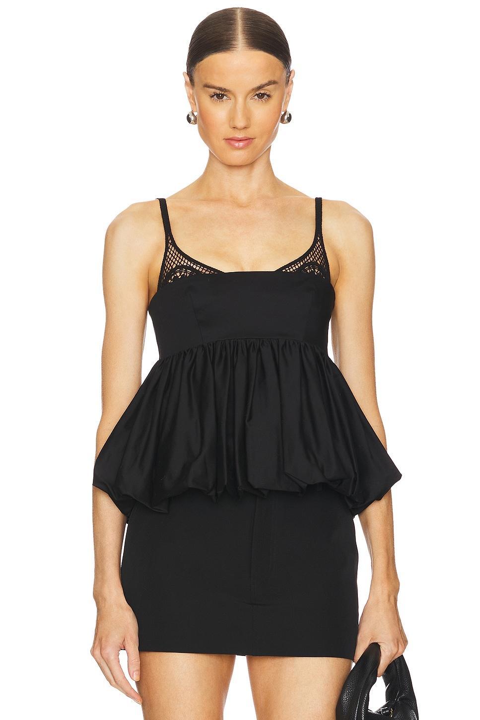 Mimi Peplum Top Clea Product Image
