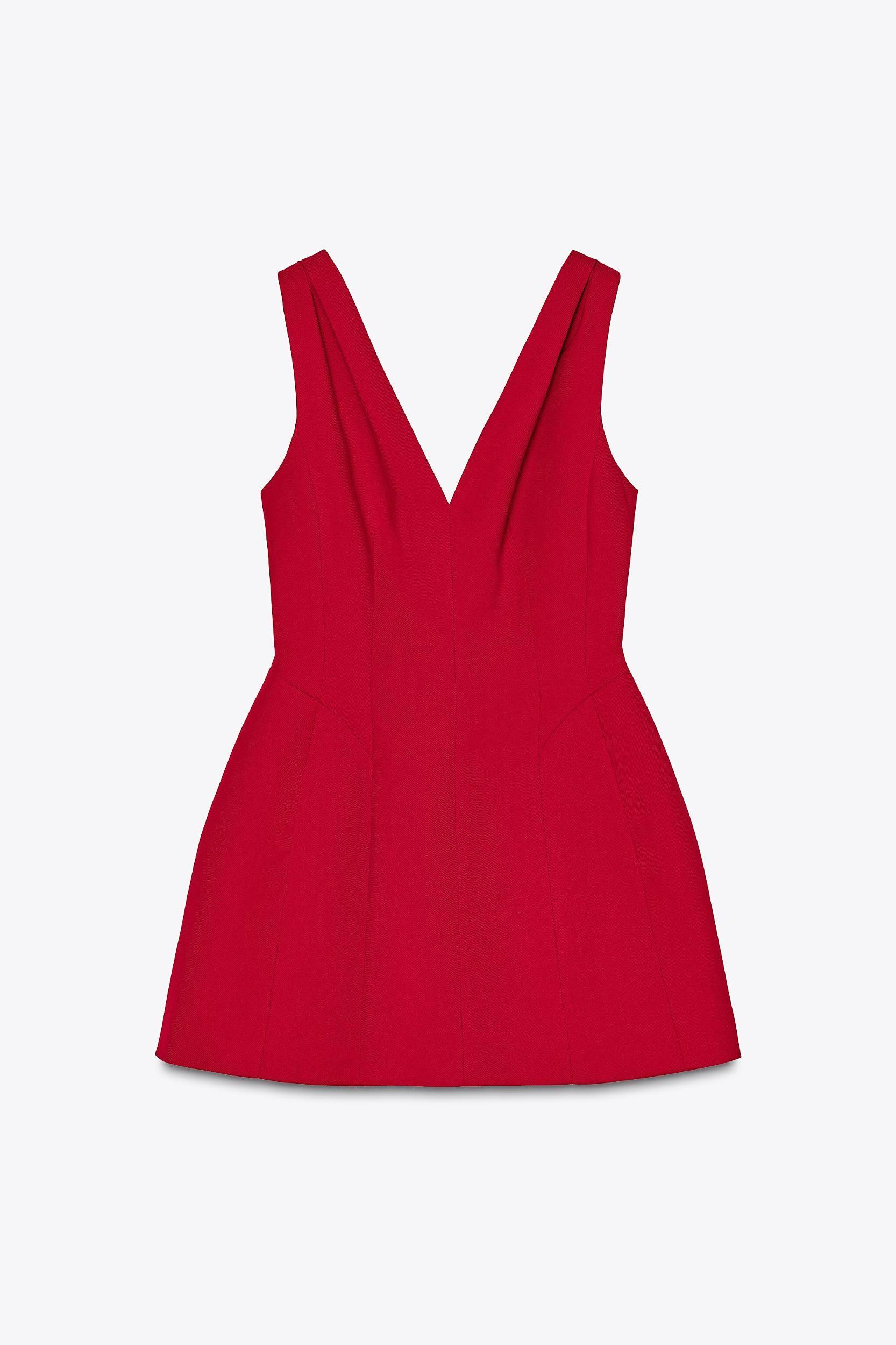 VOLUMINOUS SHORT DRESS ZW COLLECTION Product Image