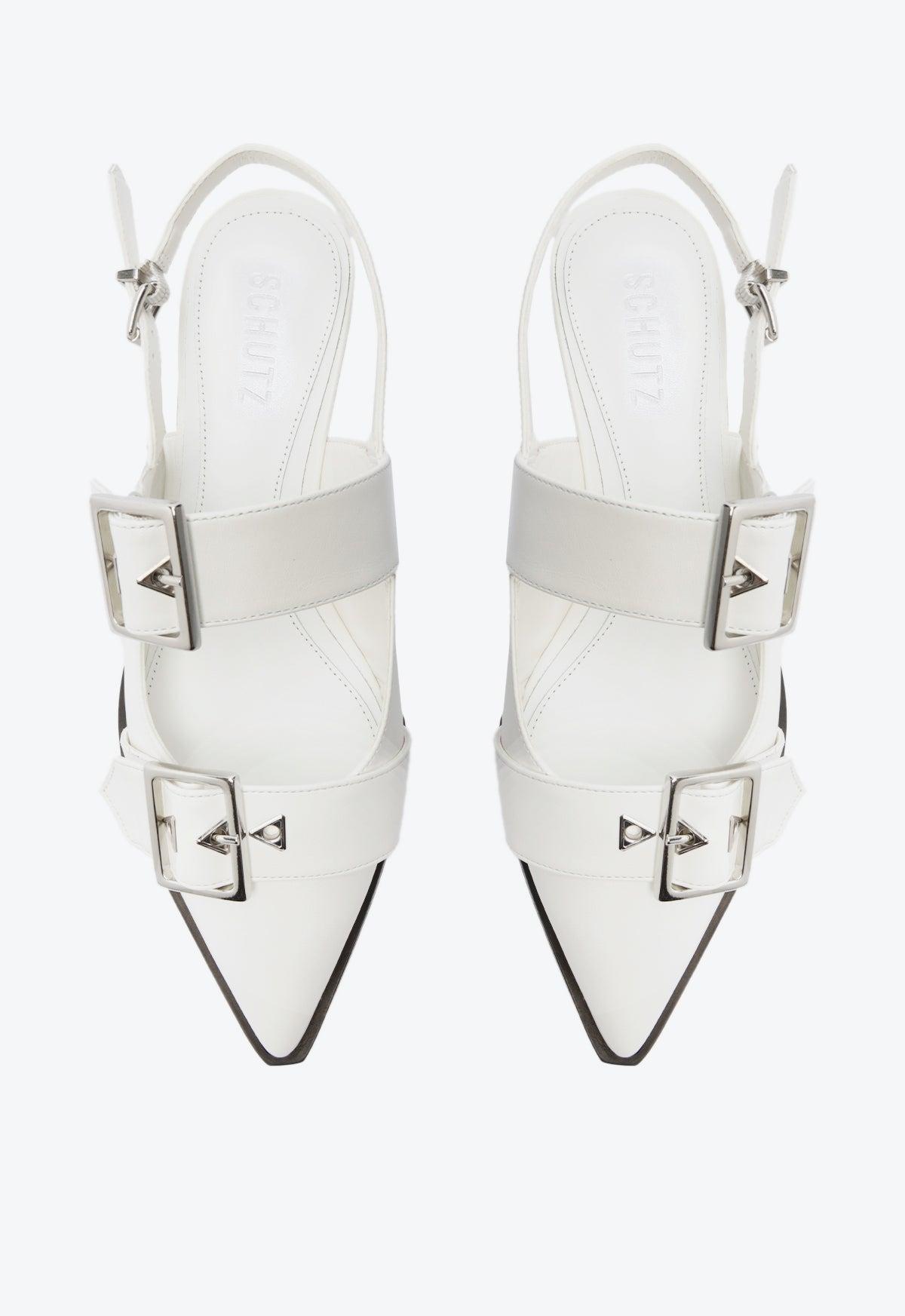 Darla Sling Leather Flat Product Image