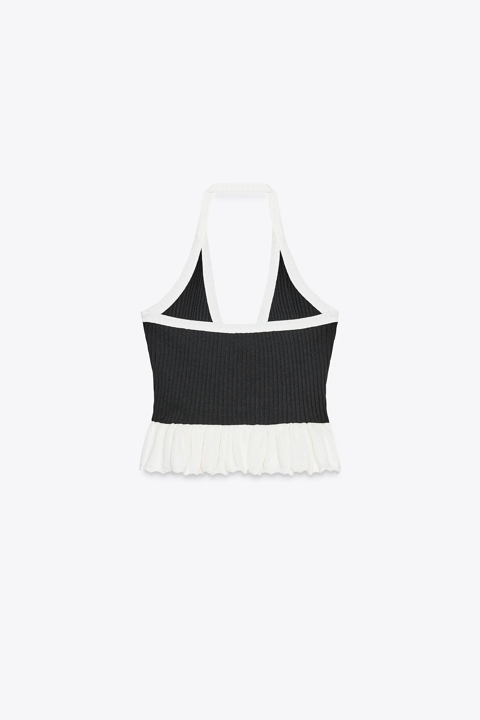 RIBBED BUTTON TOP Product Image