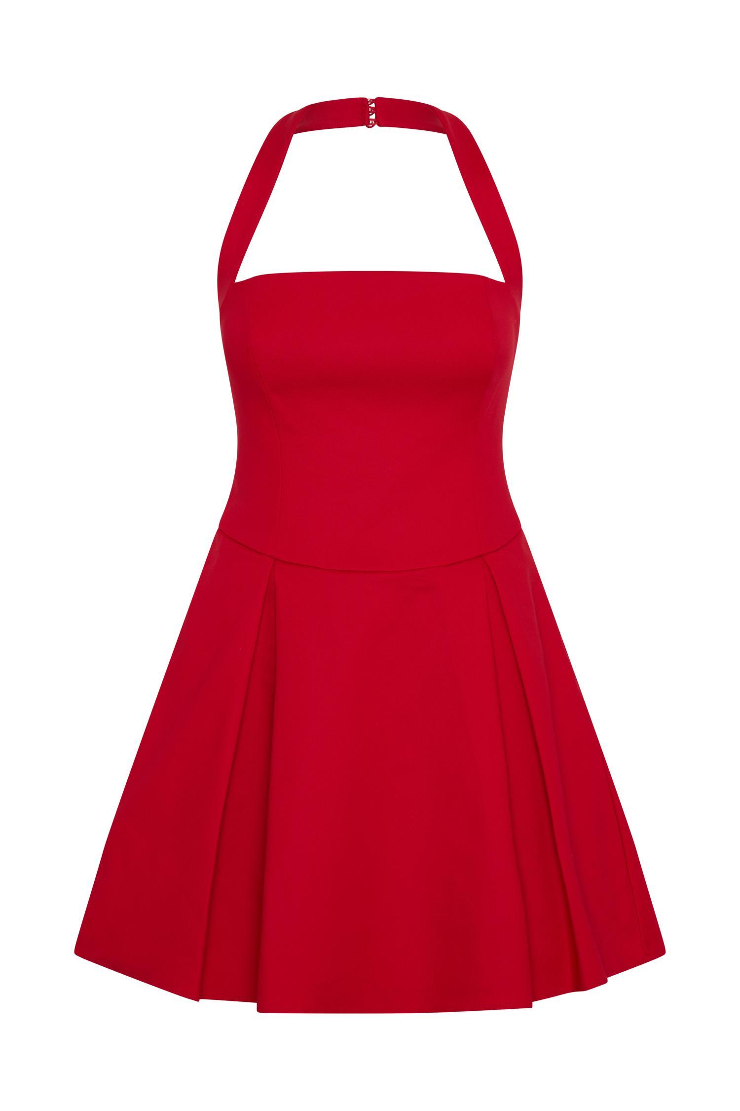 Julia Halter Mini Dress - Red Product Image