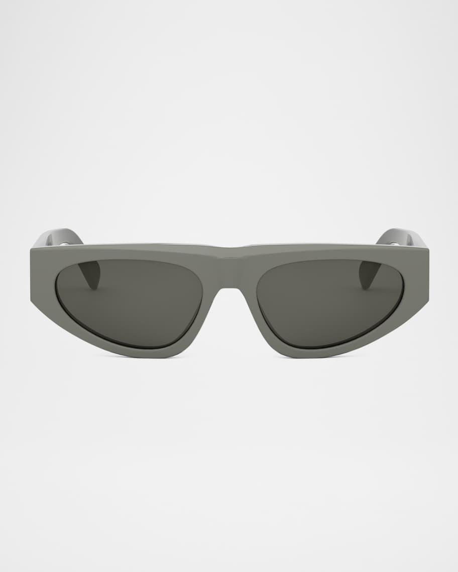 Mens Monochroms Acetate Rectangle Sunglasses Product Image