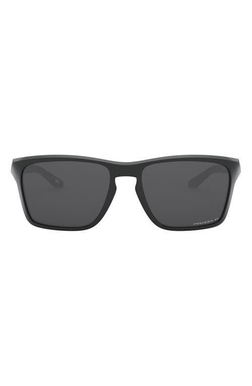 Oakley Mens OO9417 Holbrook XL 59mm Polarized Square Sunglasses - Matte Black/Prizm Sapphire Irdium Product Image