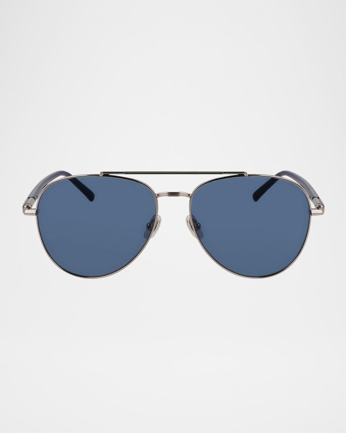 Mens SF316S Prisma Metal Aviator Sunglasses Product Image