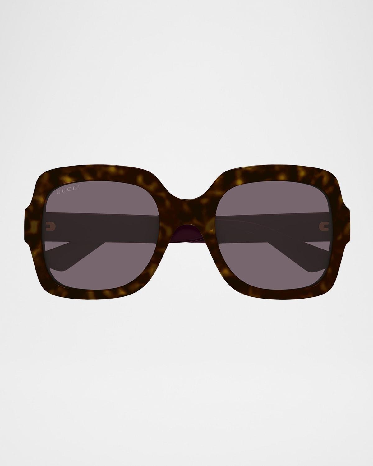 Gradient GG Square Injection Plastic Sunglasses Product Image