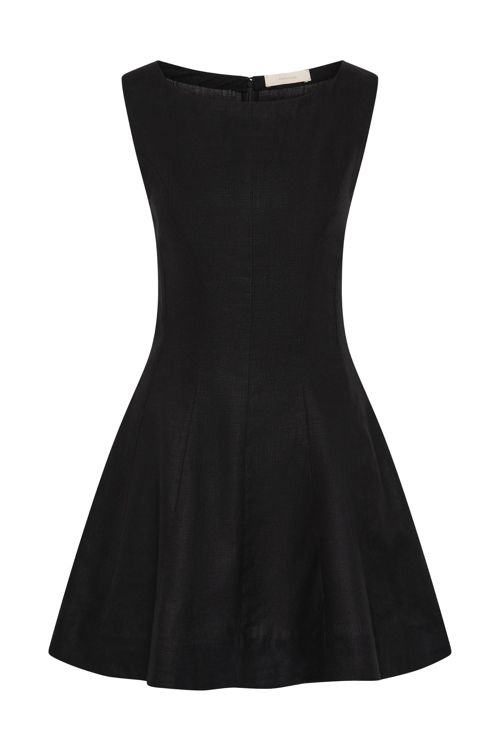 Cerise Mini Dress Black Product Image