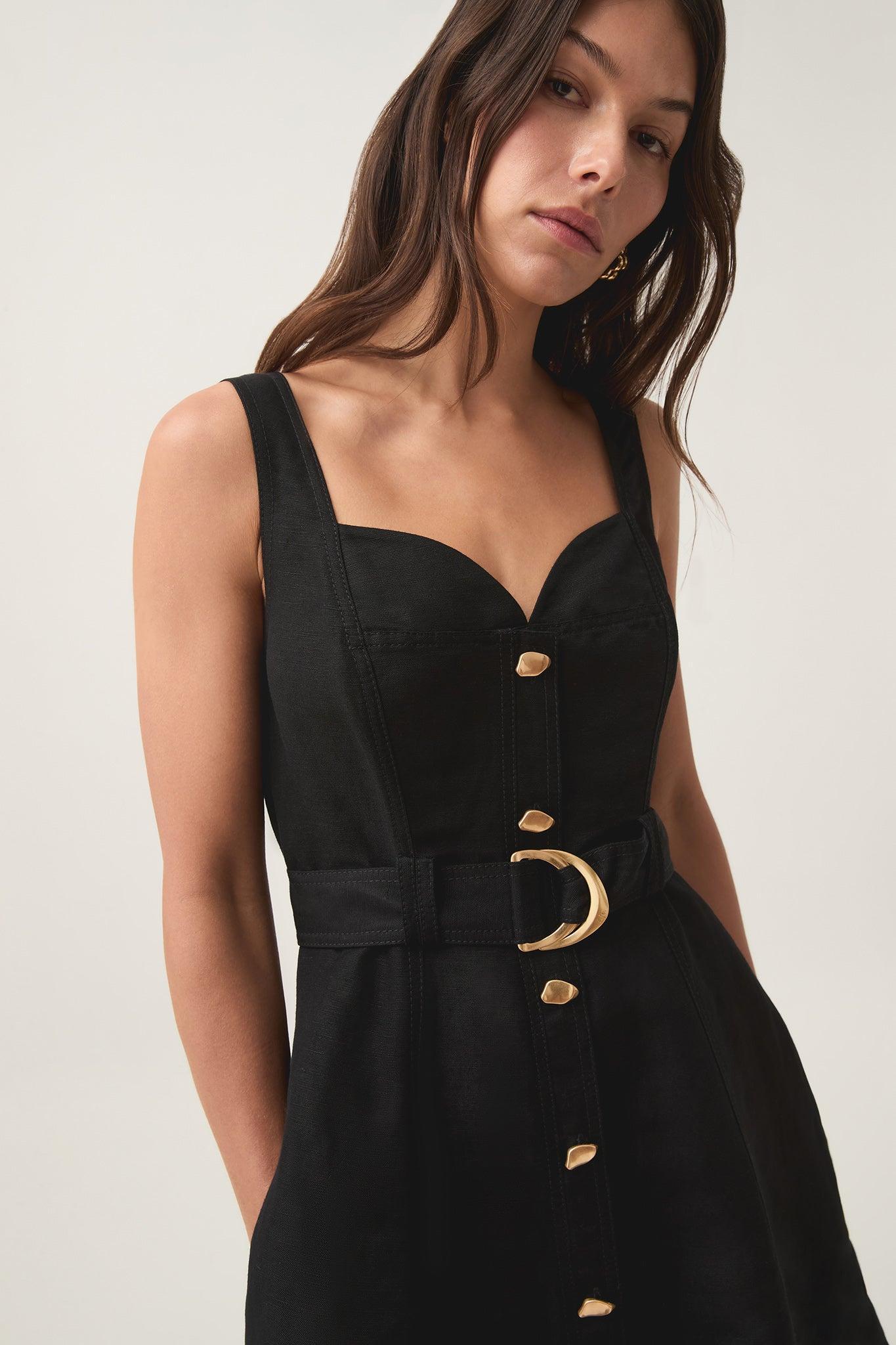 Clay Belted Mini Dress Product Image