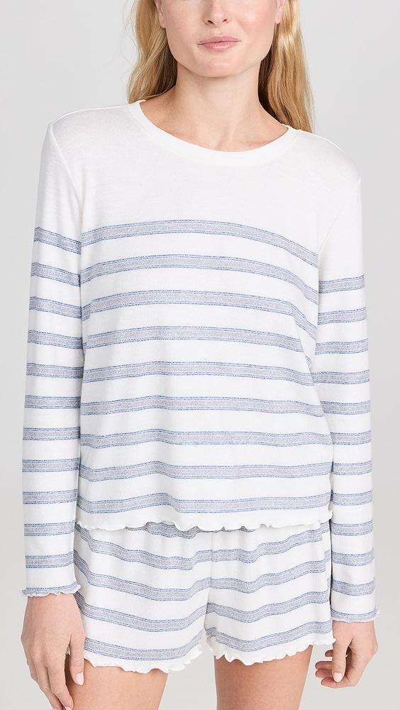 Z Supply Hometown Stripe Long Sleeve Top | Shopbop Product Image