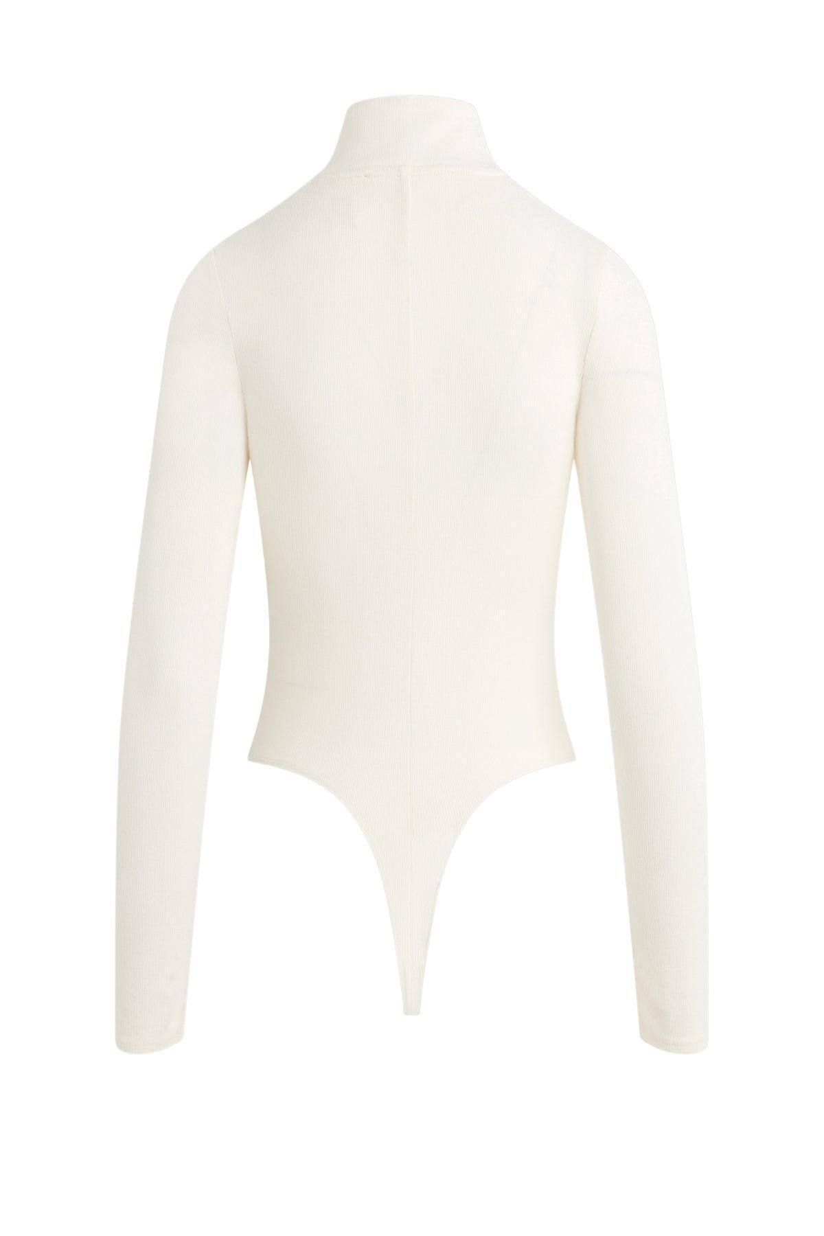 Long Sleeve Hook & Eye Bodysuit Female Product Image