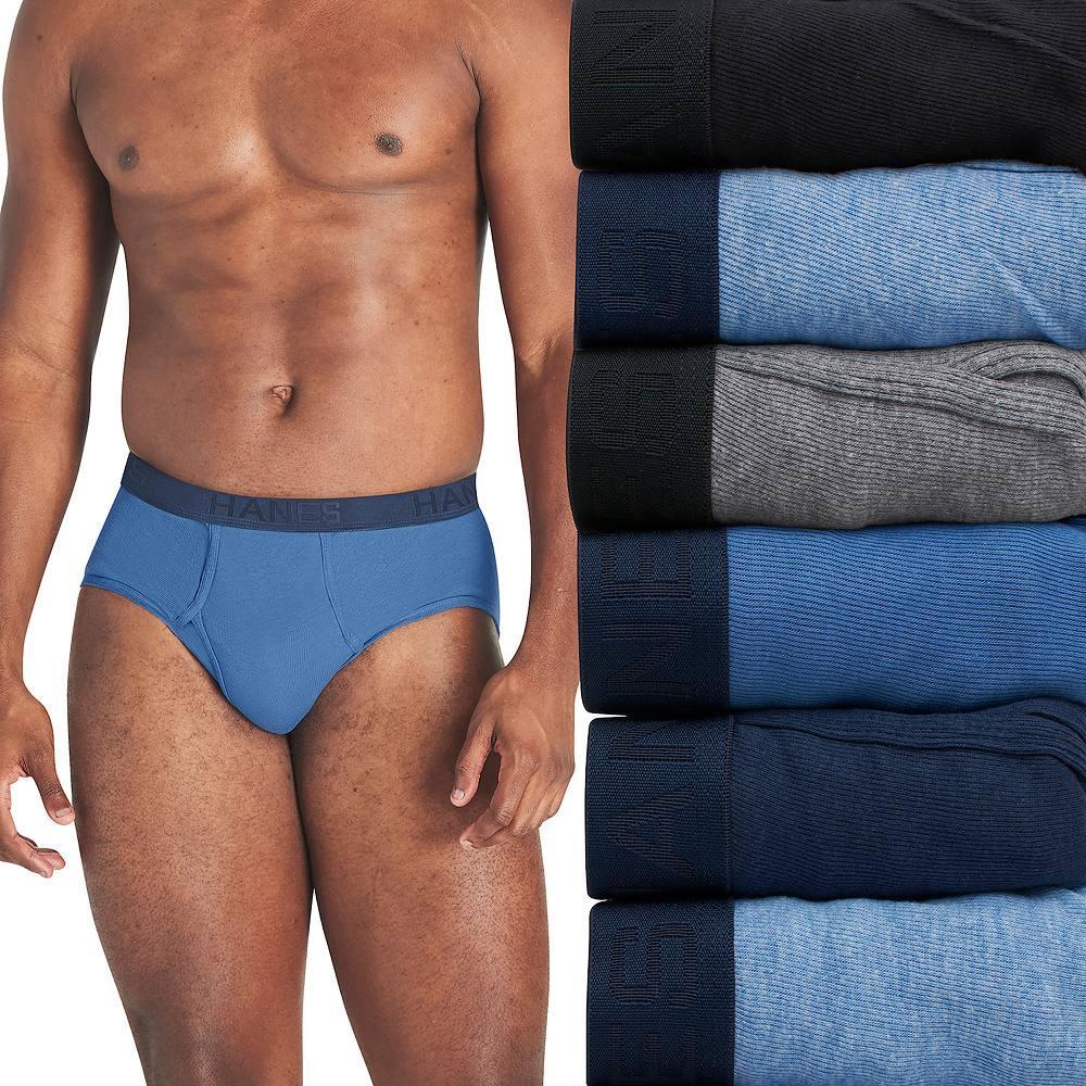Big & Tall Hanes Ultimate Cool Comfort Brief 6-Pack, Mens Product Image
