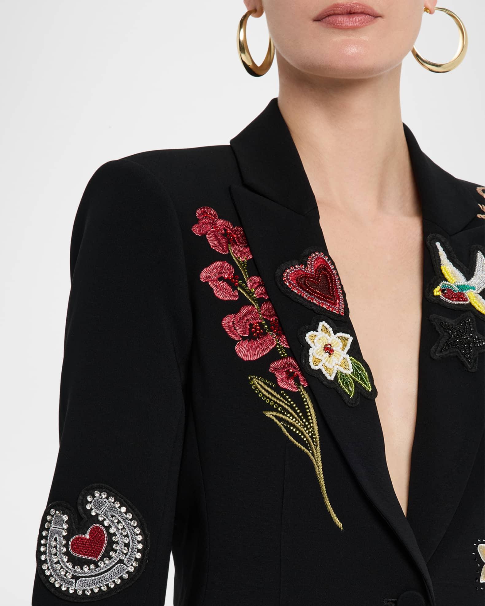 Cheyenne Embroidered Western Amour Blazer Product Image