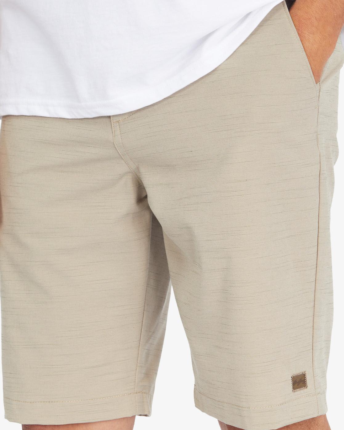 Crossfire Slub Submersible Shorts 21" - Light Khaki Male Product Image