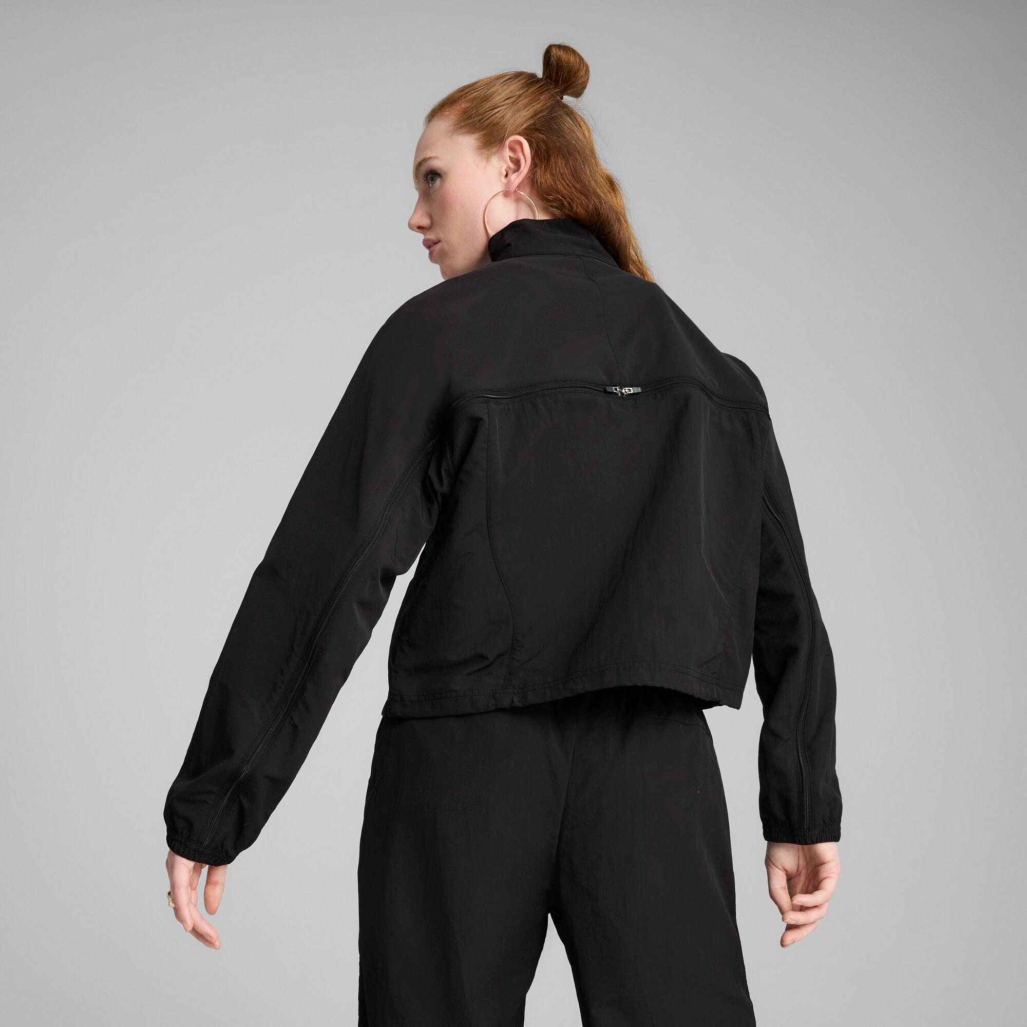 DARE TO Women's Oversized Full-Zip Woven Jacket Product Image
