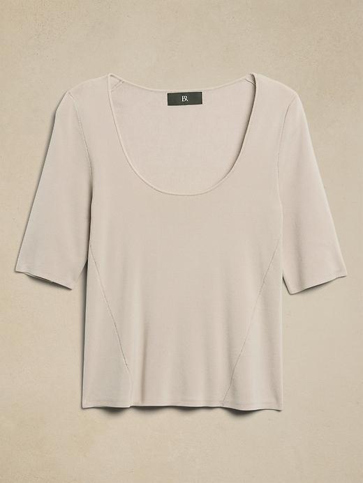 Emilia Scoop-Neck Top Product Image