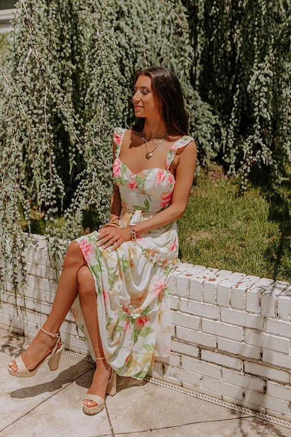 Believe In Love Floral Midi Product Image
