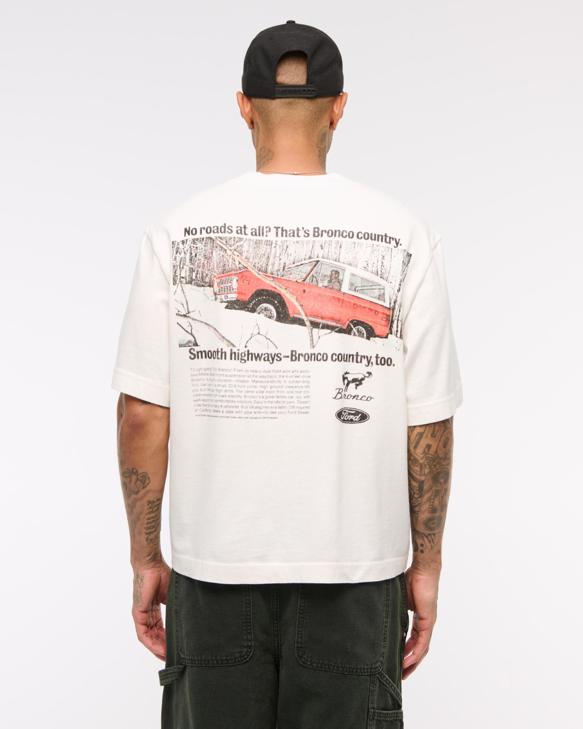 Cropped Mustang Graphic Tee Product Image