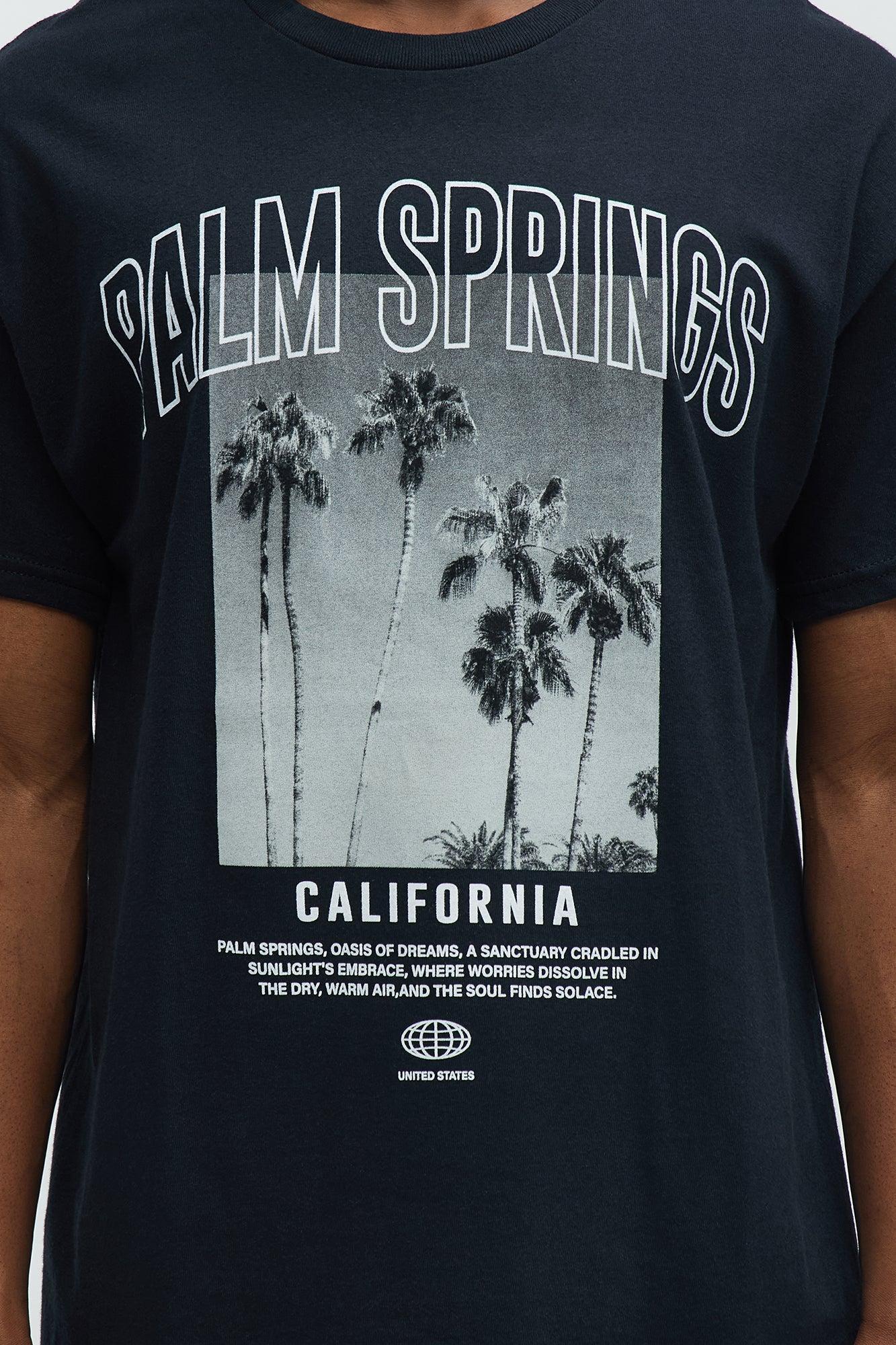 Palm Springs Heat Short Sleeve Tee - Black Product Image