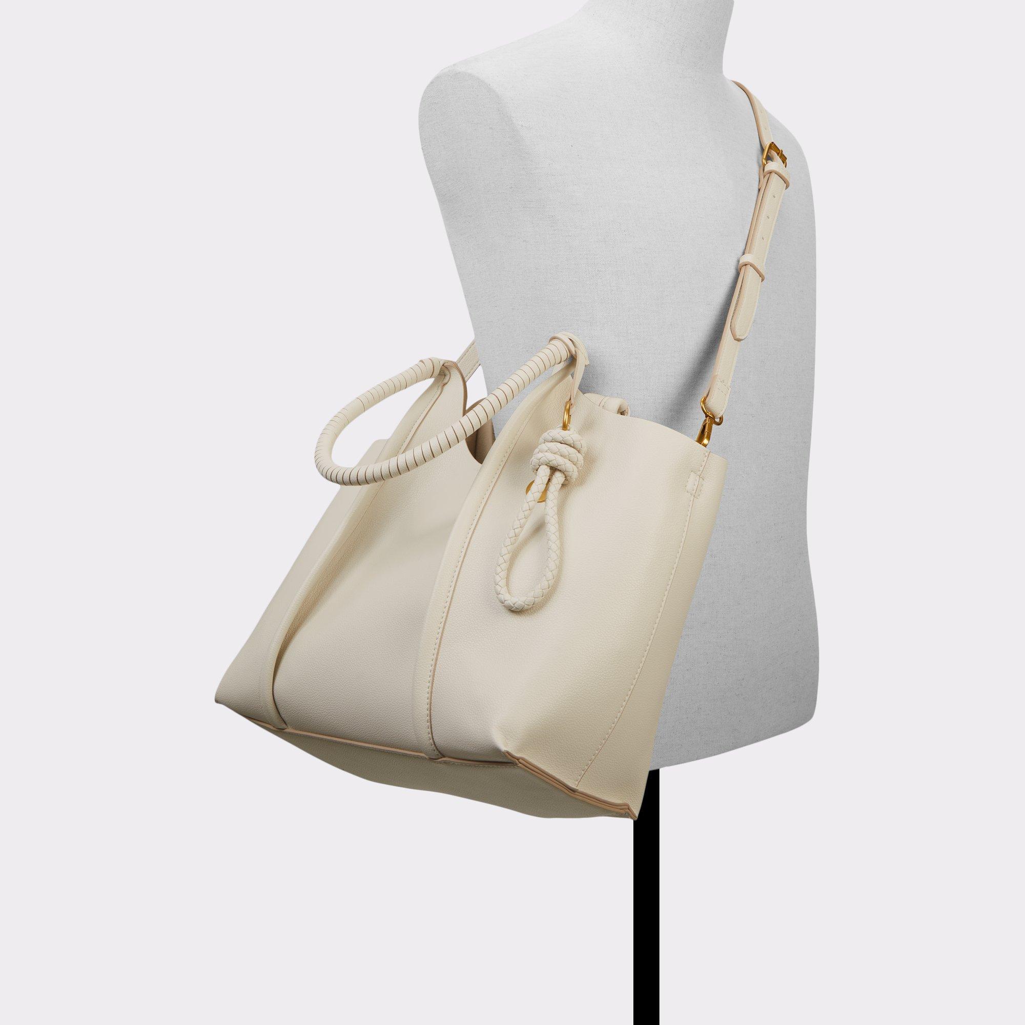 ALDO Midtobo - Women's Top Handle Handbag - Beige Product Image