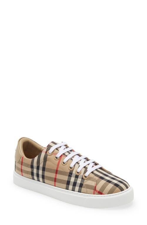 New Albridge Check Low-Top Sneakers Product Image