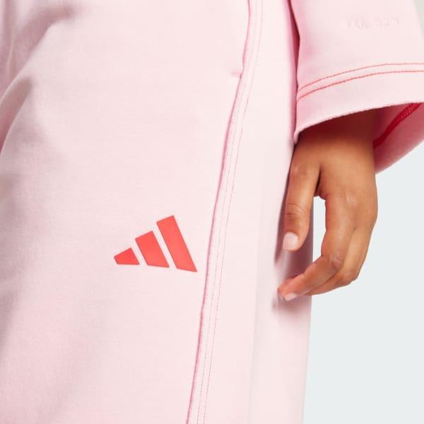 adidas ALL SZN Loose Graphic 7/8 Pants Warm Clay M Womens Product Image