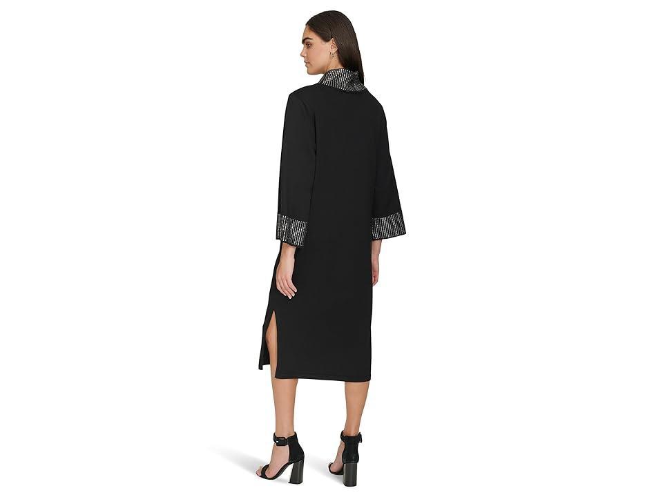 Calvin Klein Sweater Midi Dress With Hotfix Women's Dress Product Image