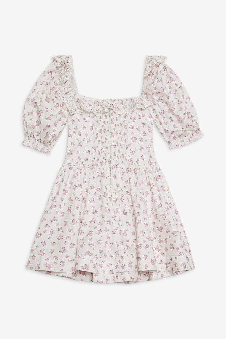 Noam Mini Dress — White Product Image