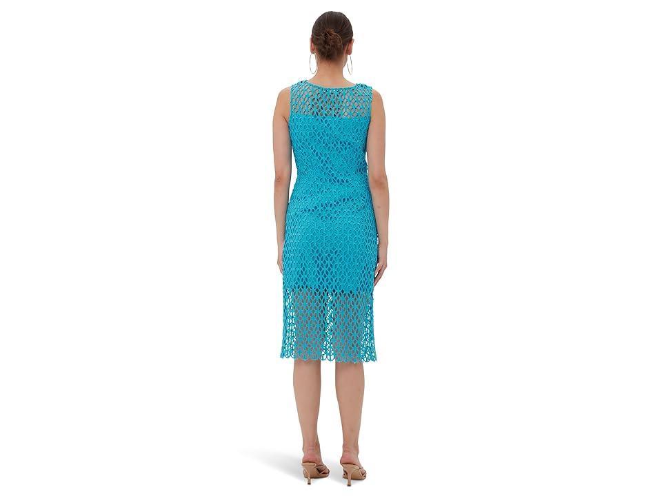 Womens Eleanor Openwork Sheath Midi-Dress Product Image