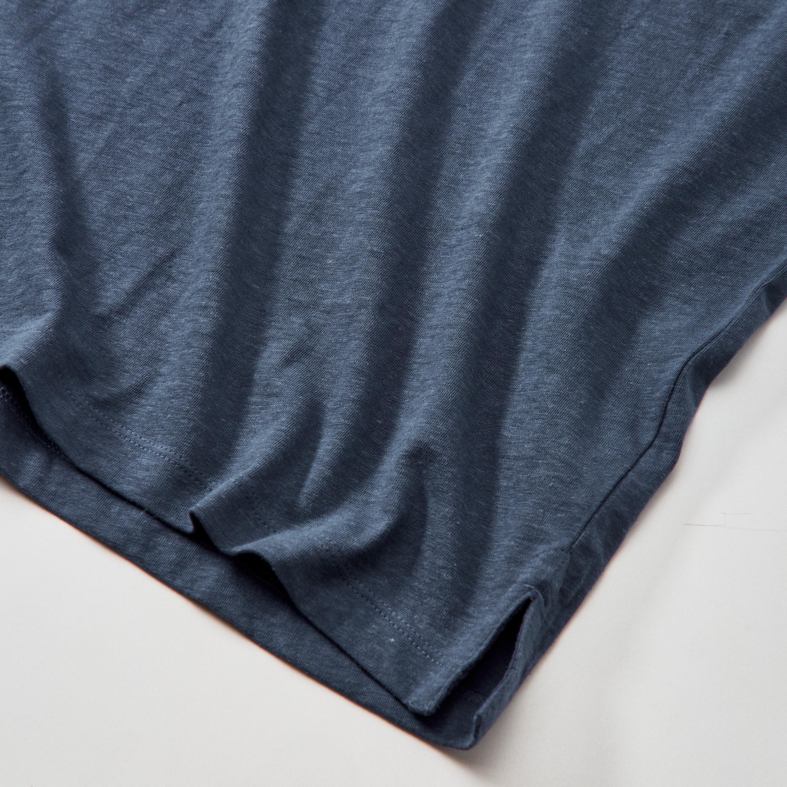 Cotton Hemp Polo Shirt Product Image