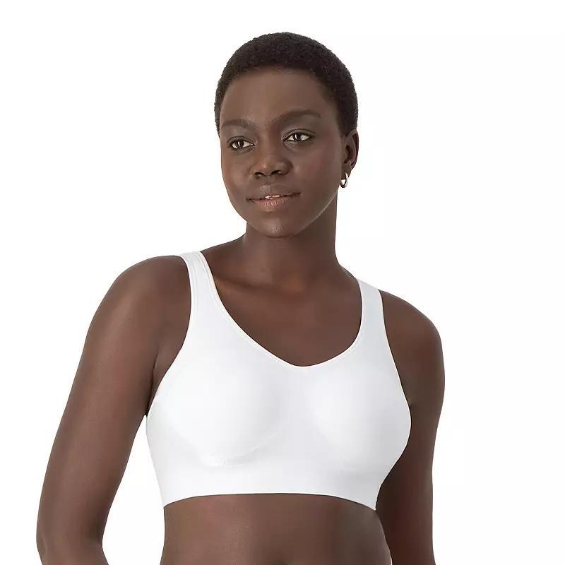 Bali Comfort Revolution Shaping Wireless Bra DF3488, Women's, Size: XL, Granite Blue Grey Trop Product Image