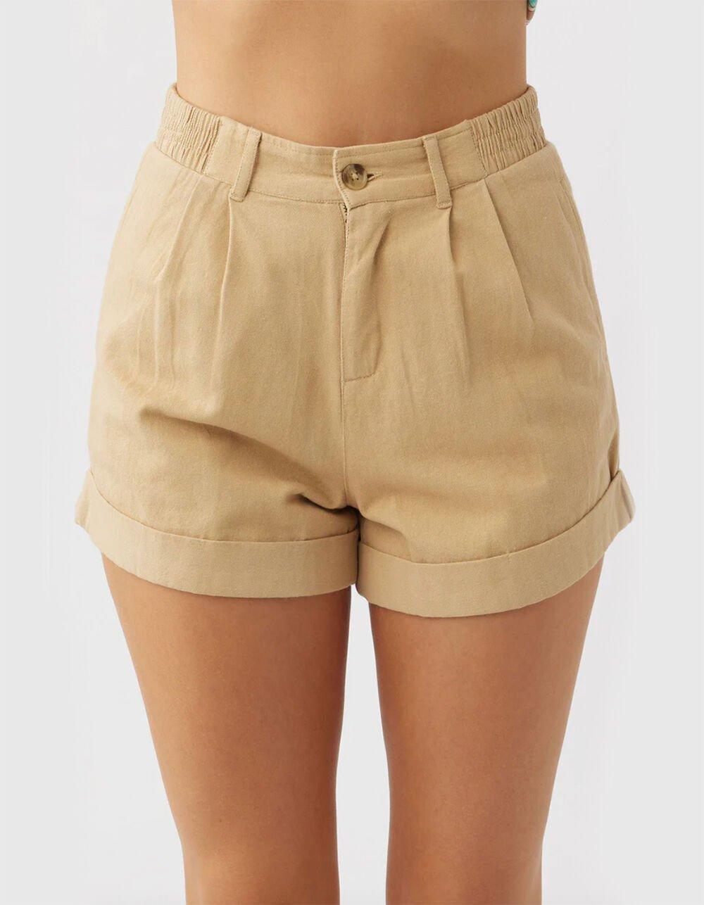 O'NEILL Benton Womens Shorts - KHAKI Product Image