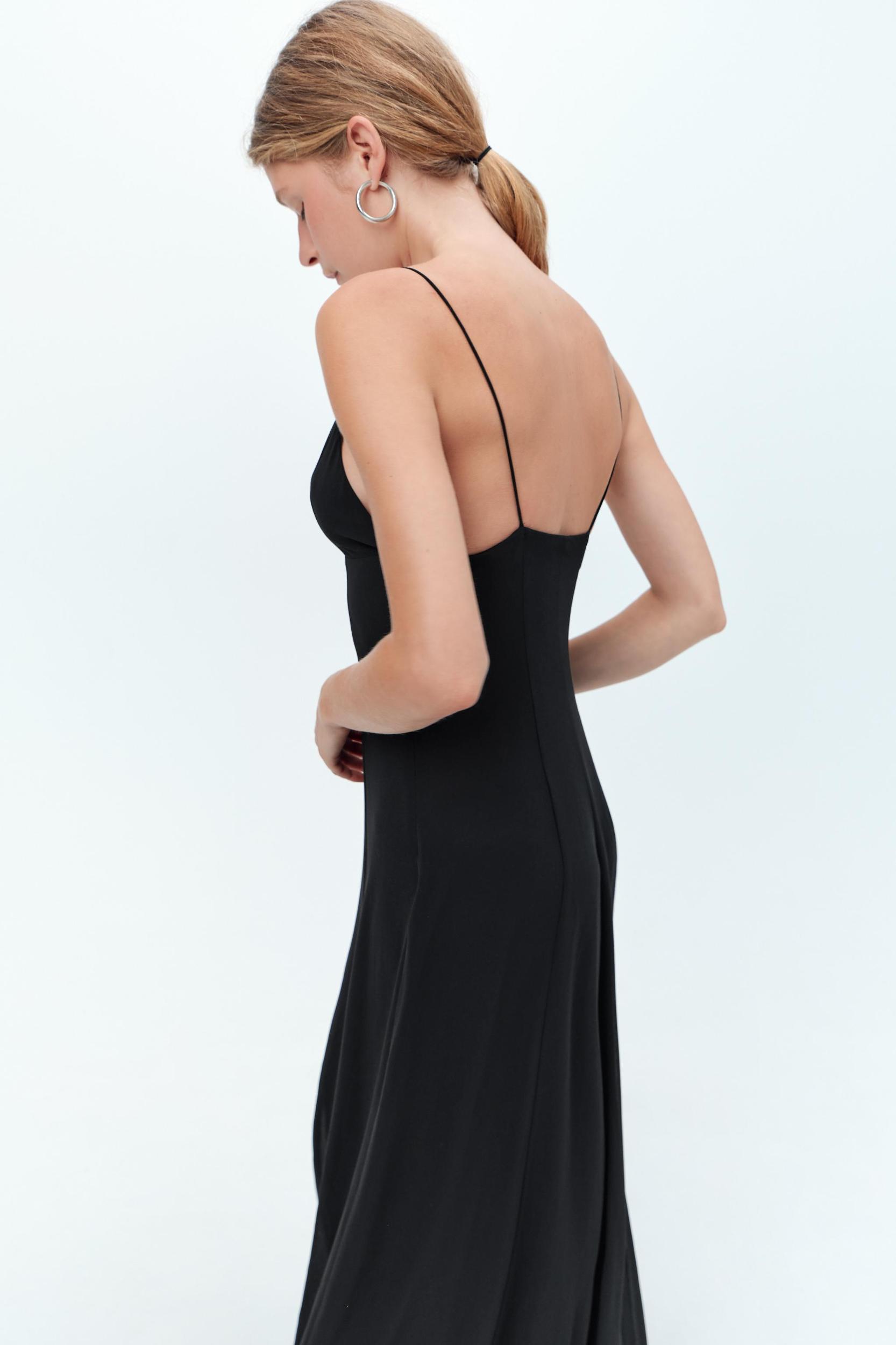 STRAPPY GEORGETTE DRESS Product Image