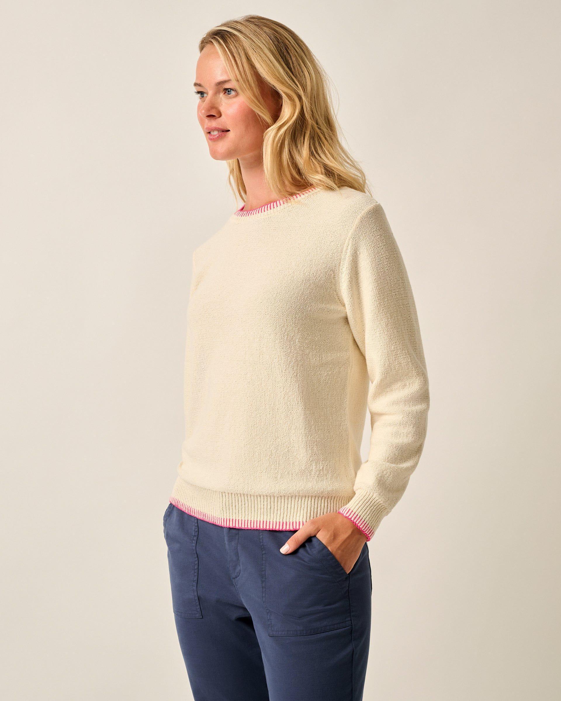 Blanche Cotton Blend Crewneck Sweater Female Product Image