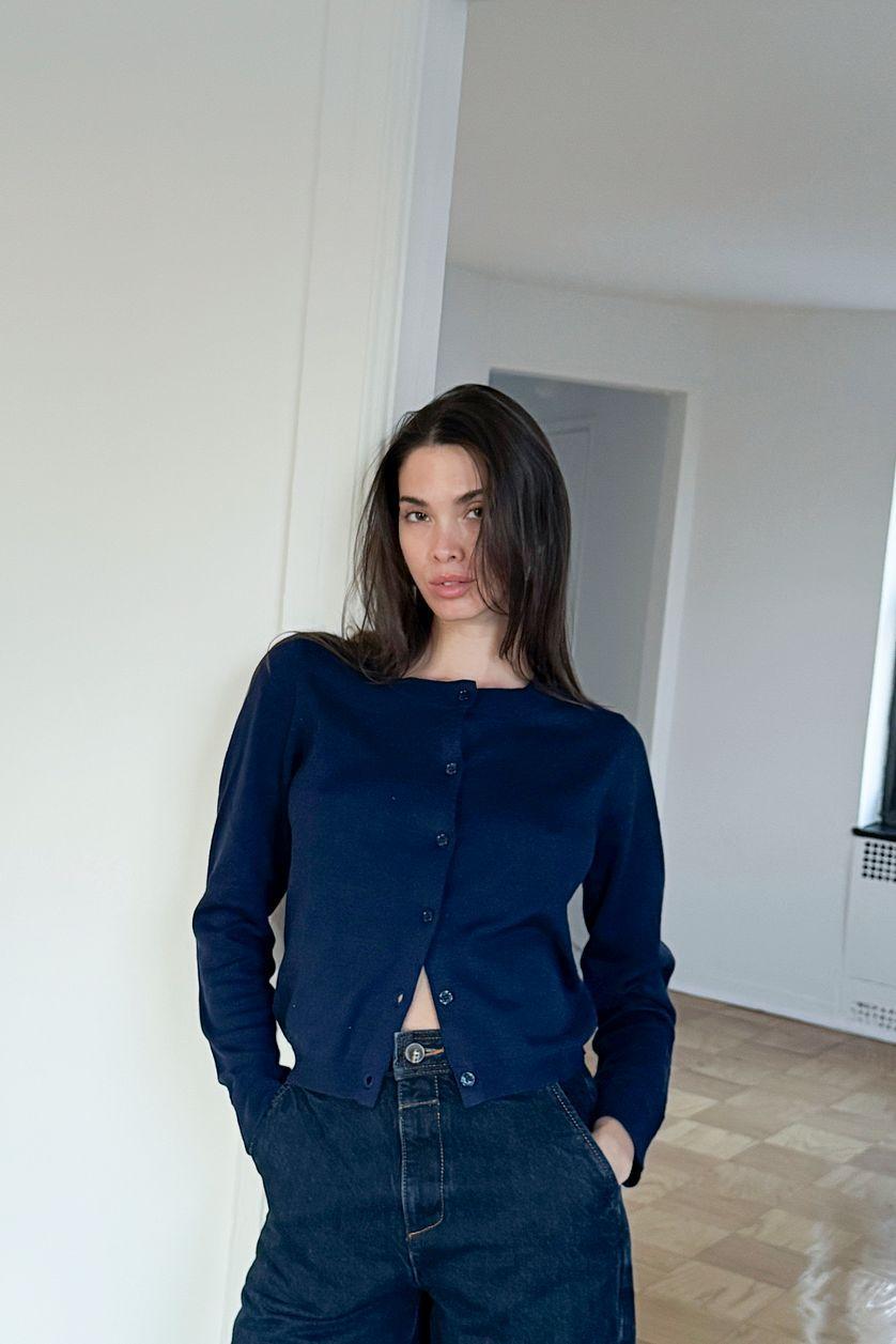 Fine Knitted Cardigan Product Image