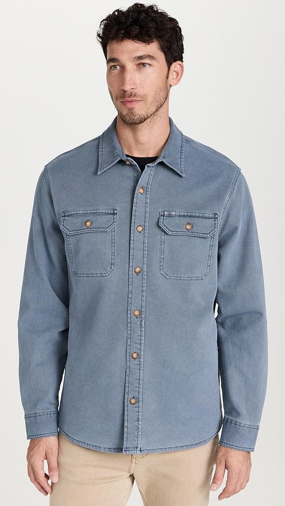 Faherty Sunwashed Shirt Jacket | Shopbop Product Image