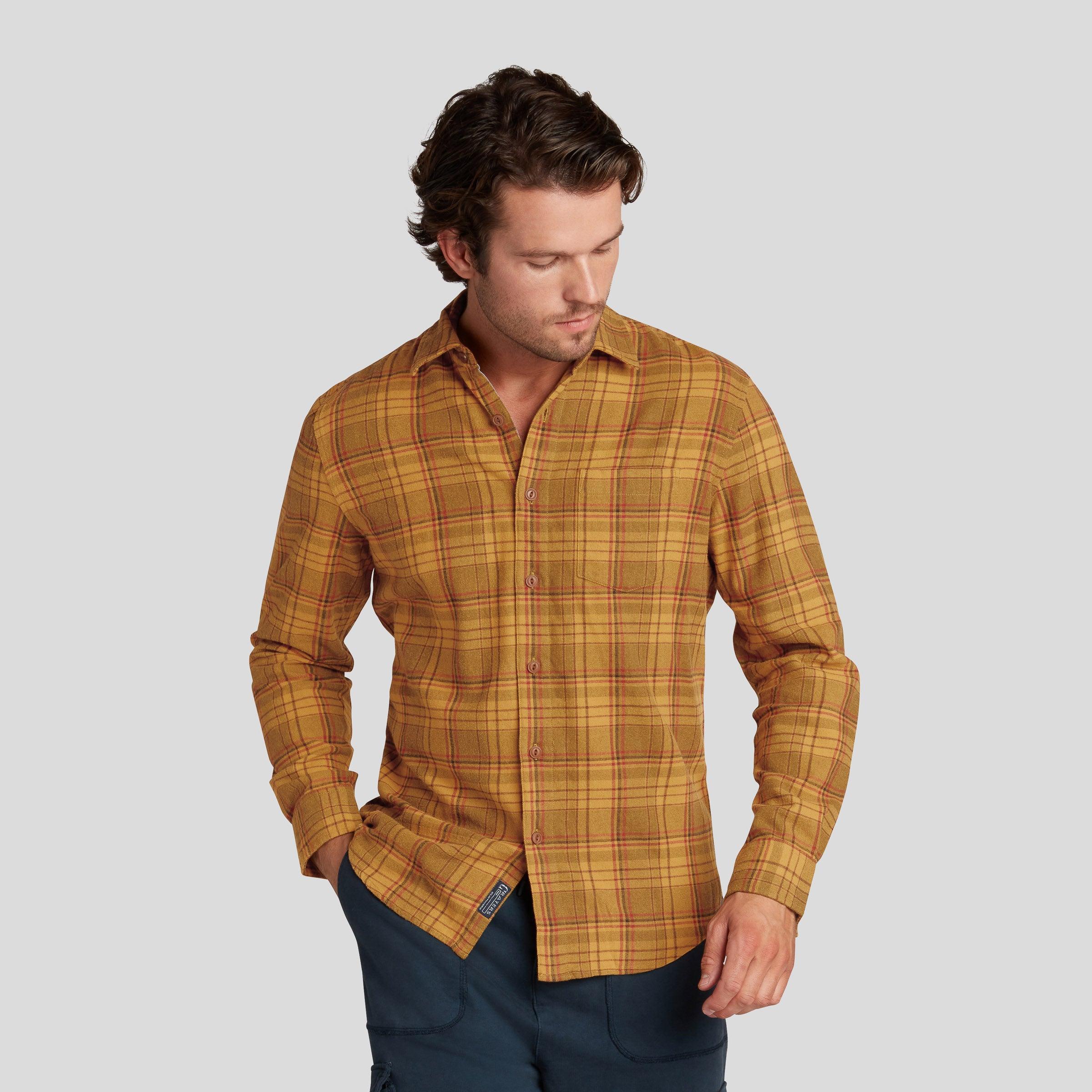 Hamden Retro Flannel - Spruce Yellow (Final Sale) Product Image