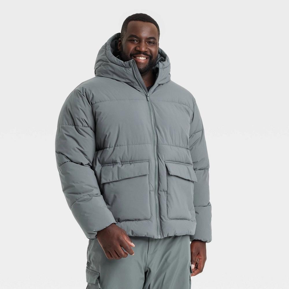Mens Big Heavy Puffer Jacket - All In Motion 3XL Product Image