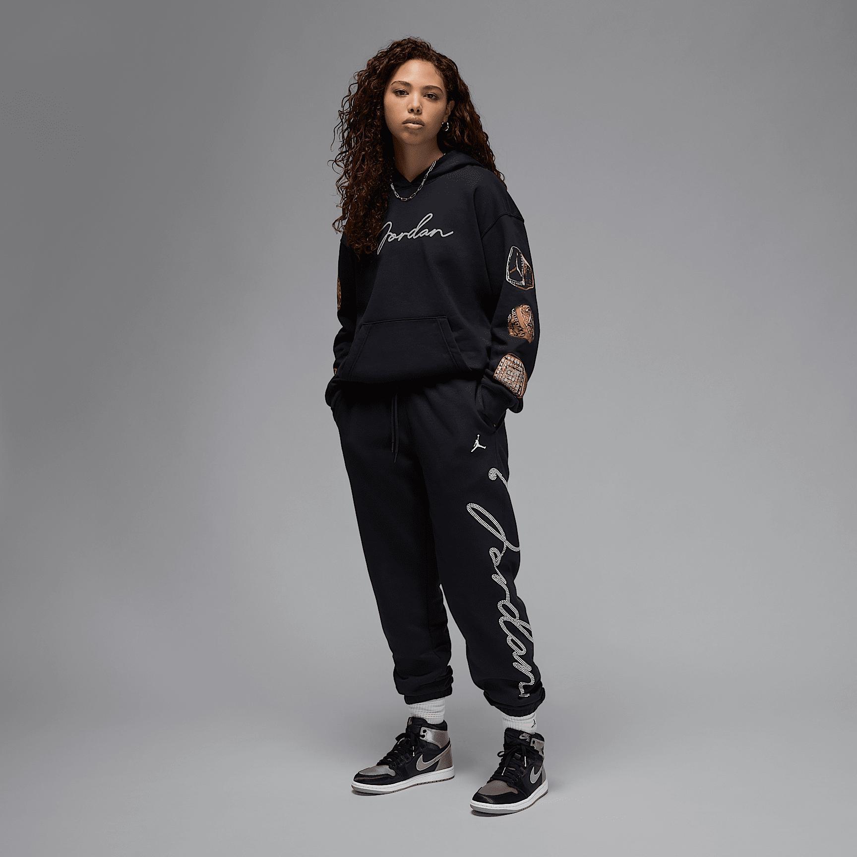 Jordan Brooklyn Fleece Women's Graphic Pants Product Image