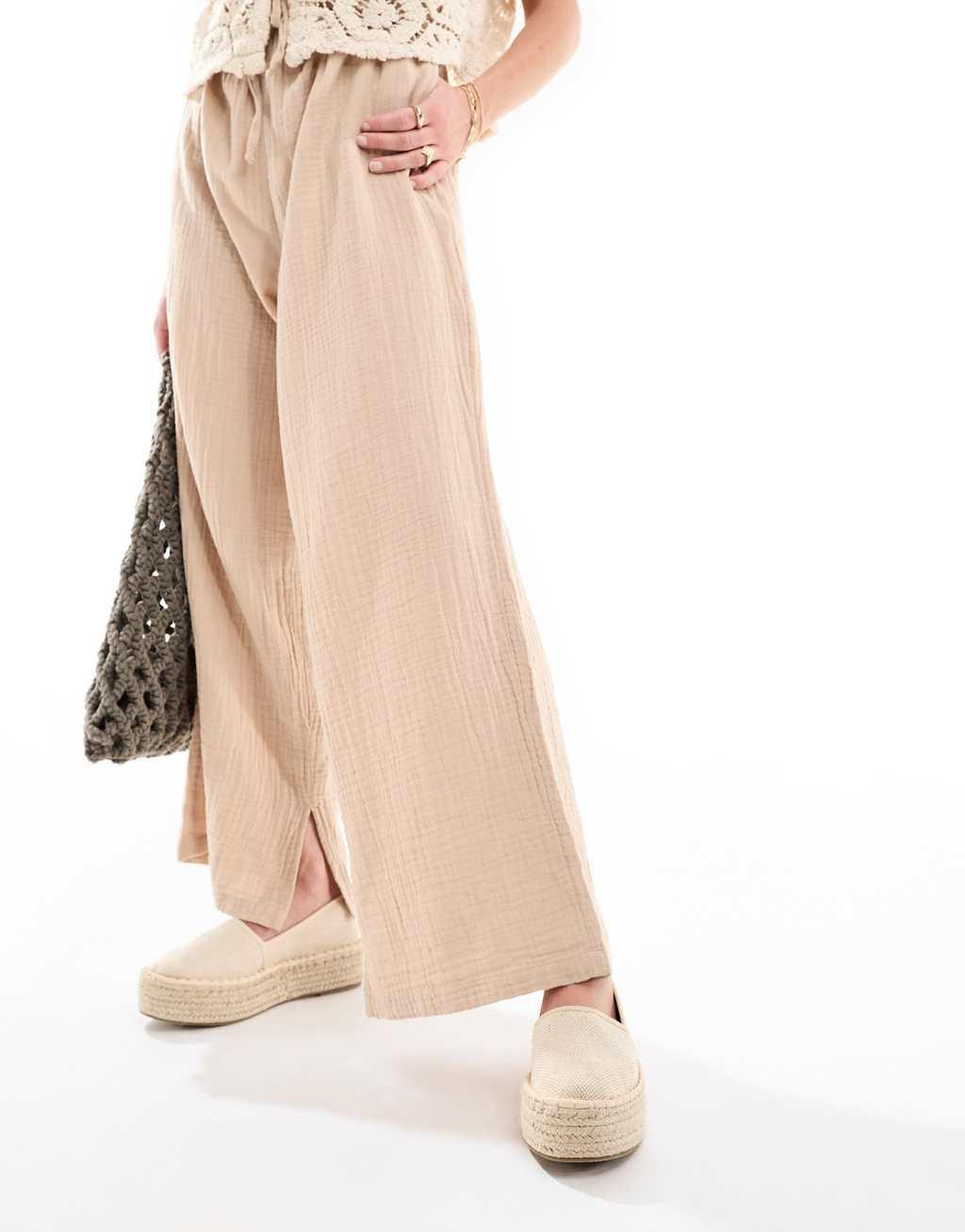 ASOS DESIGN Journal flatform espadrilles Product Image