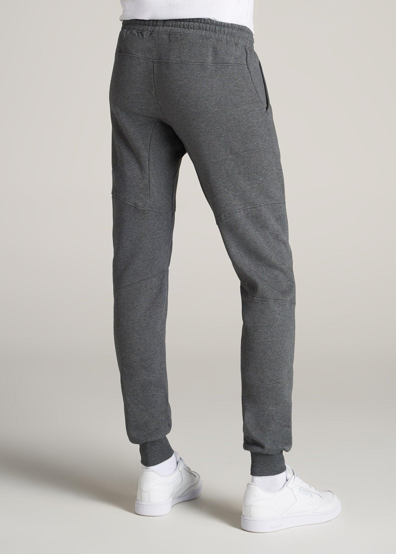 Wearever Fleece Joggers for Tall Men in Charcoal Mix Product Image