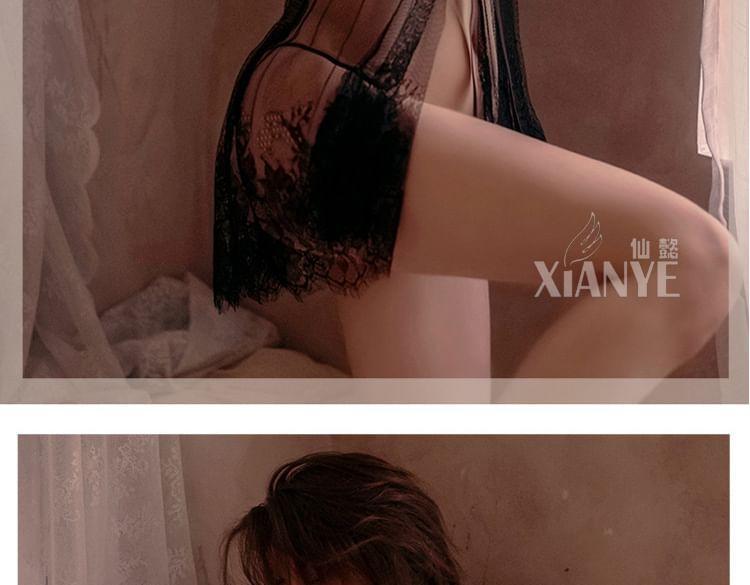 Sleeveless Lace Babydoll Product Image