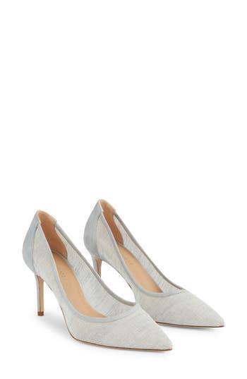 LK BENNETT Meagan Pump In Pale Blue Product Image