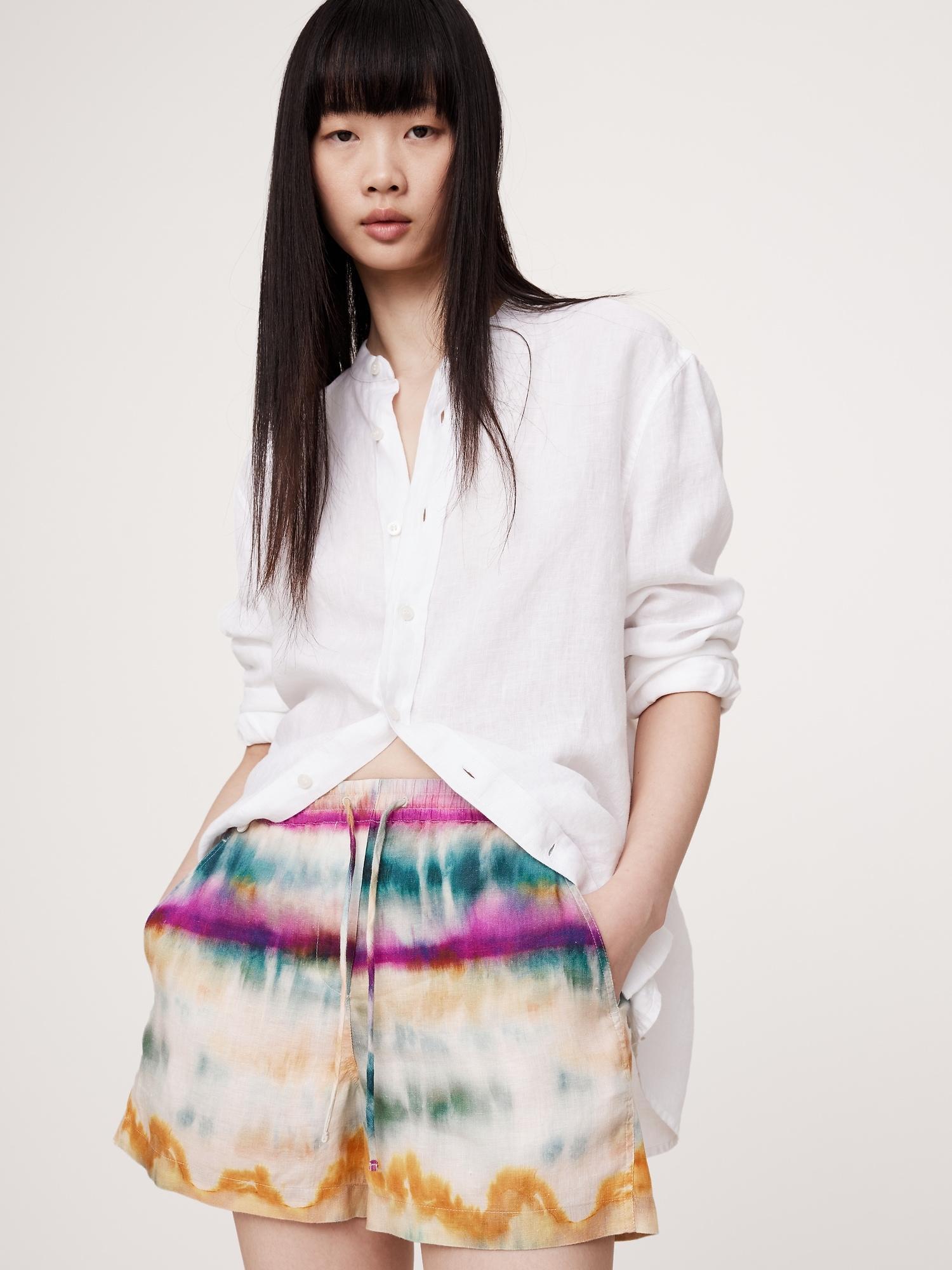 The Oversized Linen Shirt Product Image