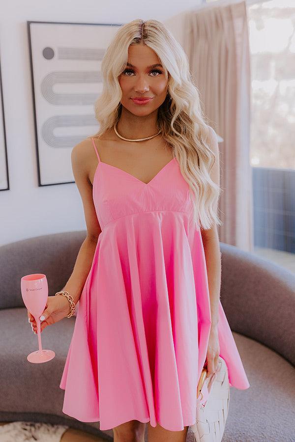 Feeling Bubbly Babydoll Mini Dress Product Image