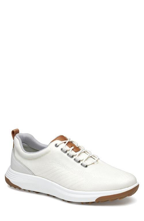 Johnston  Murphy Mens Amherst GL1 Waterproof Coated Knit Golf Sneakers Product Image